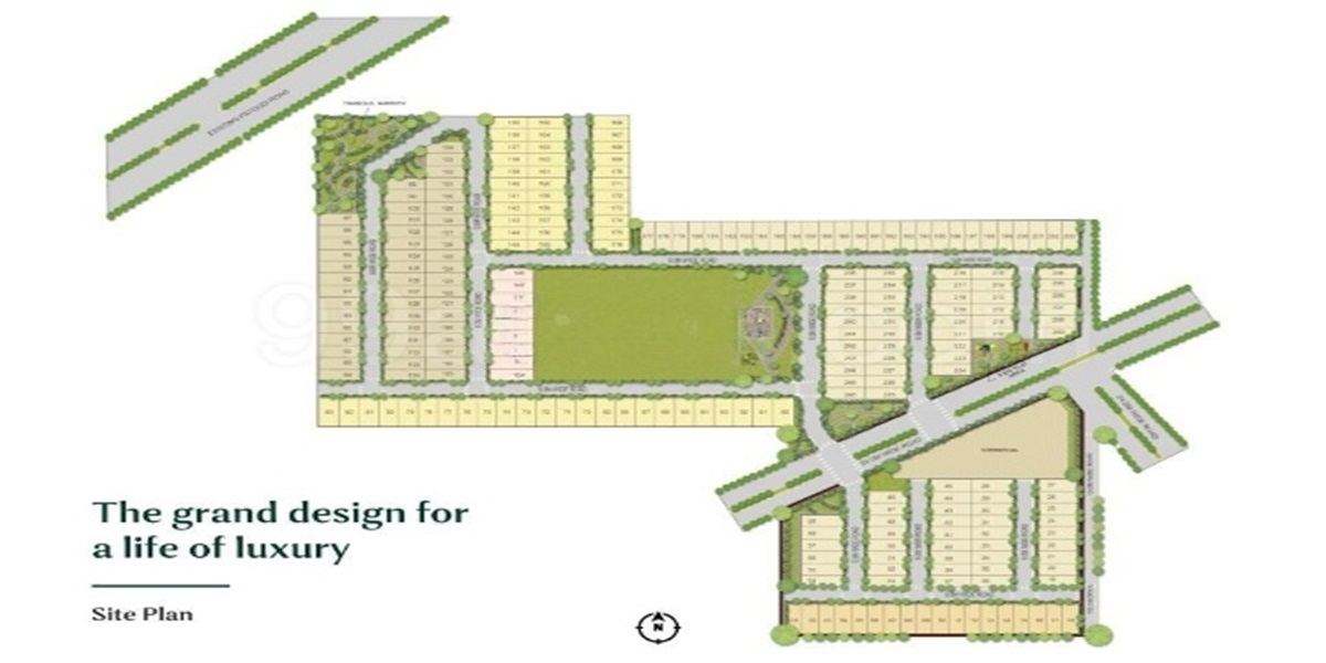 Aerial view of Landmark Avana 95 development