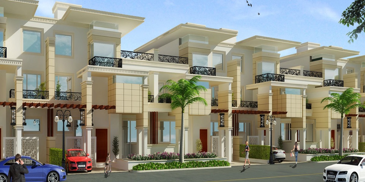 Landscaped gardens Anant Raj Sector 63A